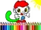 Jwèt Back To School: Monkey Coloring sou entènèt