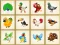 Jwèt Birds Board Puzzles sou entènèt