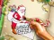 Jwèt Santa Christmas Coloring sou entènèt
