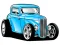 Jwèt Hot Rod Coloring sou entènèt