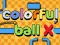 Jwèt Colorful ball X sou entènèt