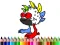 Jwèt Back To School: Halloween Coloring Book sou entènèt