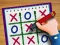 Jwèt Tic Tac Toe Paper Note II sou entènèt