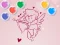 Jwèt Bubble Shooter Valentine sou entènèt