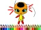 Jwèt Back To School: Dotted Girl Coloring sou entènèt