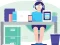 Jwèt Cozy office Difference sou entènèt