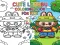 Jwèt Cute Labubu Coloring Book for Kids sou entènèt