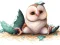 Jwèt Cute Owl Slide sou entènèt