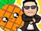 Jwèt Pineapple and pen vs gangnam style sou entènèt