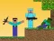 Jwèt Noob vs Pro: Zombie Apocalypse sou entènèt