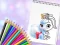 Jwèt Cute Animals Coloring Book sou entènèt