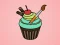 Jwèt Yummy Cupcake Coloring sou entènèt