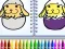 Jwèt Coloring Bunny Book sou entènèt