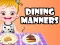 Jwèt Baby Hazel Dining Manners sou entènèt
