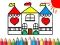 Jwèt Back To School Coloring Book DOLL HOUS sou entènèt