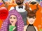 Jwèt Jenner Sisters Spooky Hairstyles sou entènèt