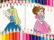 Jwèt Beautiful Princess Coloring Book sou entènèt