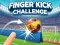 Jwèt Finger Kick Challenge sou entènèt