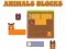 Jwèt Animals Blocks sou entènèt