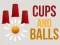 Jwèt Cups and Balls sou entènèt