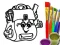 Jwèt Back To School: School Bag Coloring Book sou entènèt
