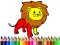 Jwèt Back To School: Lion Coloring Book sou entènèt