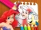Jwèt The Little Mermaid Coloring Book sou entènèt