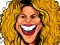 Jwèt Shakira Funny Face sou entènèt