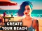 Jwèt Create your beach sou entènèt