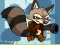 Jwèt Raccoon adventure game sou entènèt
