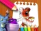 Jwèt Dragon Rescue Riders Coloring Book sou entènèt