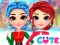Jwèt Rainbow Girls Christmas Outfits sou entènèt