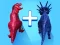 Jwèt Dinosaur Monster Fight sou entènèt