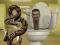 Jwèt Python Snake Kill Skibidi Toilet Backrooms sou entènèt