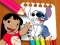 Jwèt Lilo and Stitch Coloring Book sou entènèt