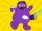 Jwèt Grimace Shake Coloring Book sou entènèt