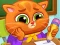 Jwèt Lovely Virtual Cat At School sou entènèt