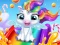 Jwèt Glitter Unicorn Dress Up Girls sou entènèt