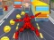 Jwèt Subway Run Superhero Robot sou entènèt