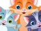 Jwèt Kittens Match3 sou entènèt