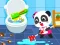 Jwèt Baby Panda House Cleaning sou entènèt