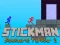 Jwèt Stickman Blockworld Parkour 2 sou entènèt
