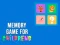 Jwèt Memory Game for Childrens sou entènèt