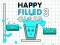 Jwèt Happy Filled Glass 3 sou entènèt
