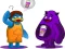 Jwèt Grimace Monster Dop Story sou entènèt