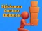 Jwèt StickMan Cartoon Balance sou entènèt