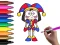 Jwèt Pomni Coloring Time sou entènèt