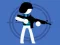 Jwèt Stickman Sniper sou entènèt