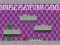 Jwèt Simple Platform game sou entènèt