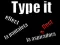 Jwèt Type it sou entènèt